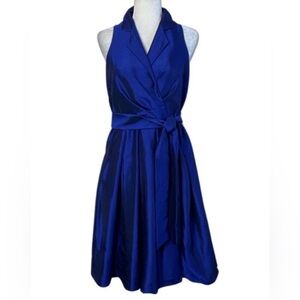 Evan Picone. Blue cobalt dress. Size 8